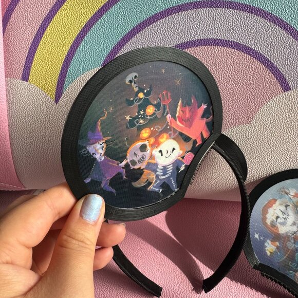 Disney Nightmare Before Christmas Lenticular Ears, handmade by Lisa Penney - Picture 7 of 7